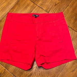 Women’s shorts, gap size 1, Hadley, red, excellent used condition.